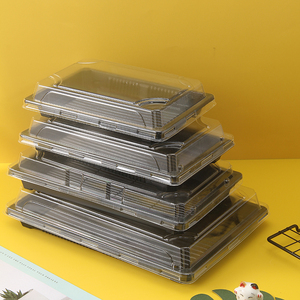 PP Clear Plastic Food Sushi Take Out Packaging Box container