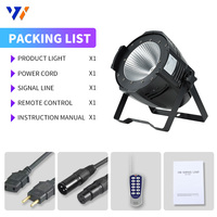 Lampu Par COB 100W DMX 2-in-1 Warm Cool White Surface Light LED Face Light ParCan untuk Acara Pernikahan Panggung Pesta Disko Show