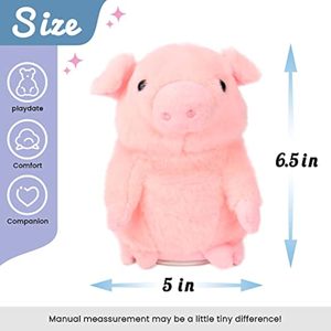 Annuendo giocattolo animato interattivo elettrico che parla regali <span class=keywords><strong>di</strong></span> peluche per bambini che parlano maialino ripete quello che dici giocattolo - Product Image 2
