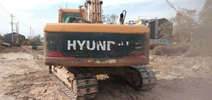 Excavatrice sur chenilles multifonctionnelle d'origine coréenne d'occasion Hyundai HX220HD Moteur Yanmar Haute efficacité Bon roulement de pompe - Product Image 2