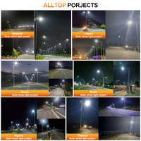 Nouveau modèle de lampadaire solaire LED tout-en-un à haute luminosité pour usage professionnel, IP65, 400W 600W, en alliage d'aluminium, pour routes principales et autoroutes