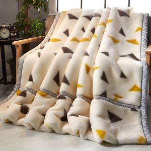 Couverture en tricot double épaisseur de style coréen <span class=keywords><strong>Smoon</strong></span> 100% polyester, 1 côté gaufré, 5 kg d'épaisseur, douce et chaude, toute saison, rectangulaire - Product Image 1