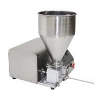 Machine de remplissage manuelle, appareil pour remplissage de pain, biscuits, donuts, crème, injection, livraison gratuite en chine