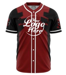 Ensemble de maillots de baseball respirants à manches courtes pour hommes avec logo personnalisé, séchage rapide, coupe ample, uniforme de sport avec t-shirt grande taille - Product Image 4