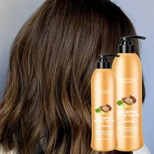 Champú de aceite de argán orgánico Natural de alta calidad, para cabello rizado, marca privada