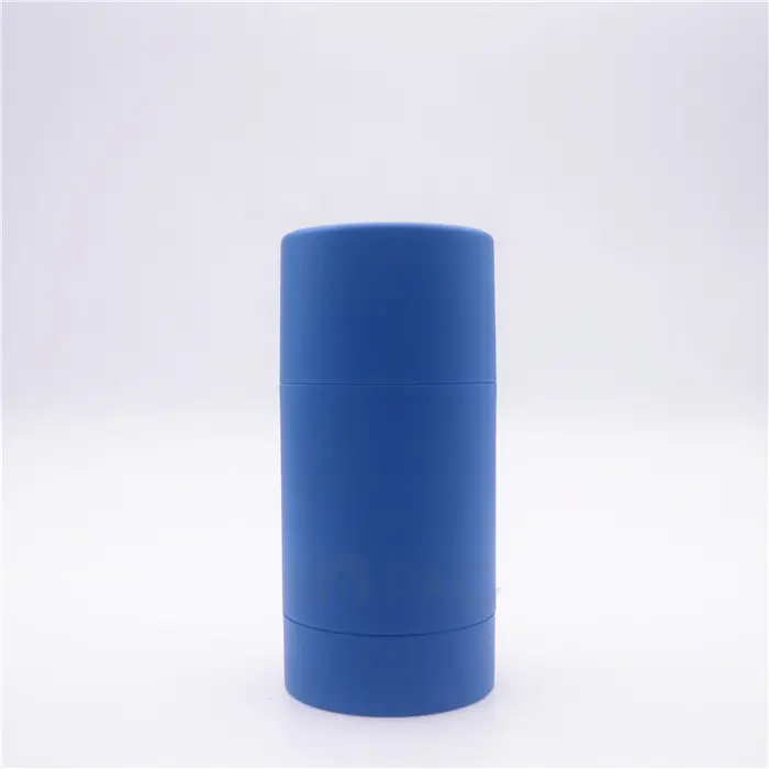 frost blue bpa free deodorant plastic tube private printing twist body foundation tube 30ml