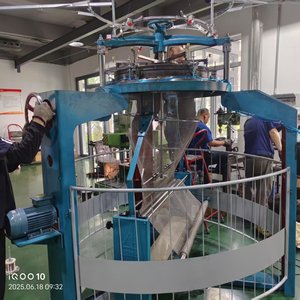 <strong>High</strong> Speed Fully Automatic New Weft Knitting <strong>Machine</strong> with Single Knitting Method and Motor Core Components - Product Image 4