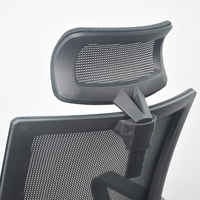 Chaise de bureau pivotante ergonomique avec support lombaire pour le travail et le télétravail