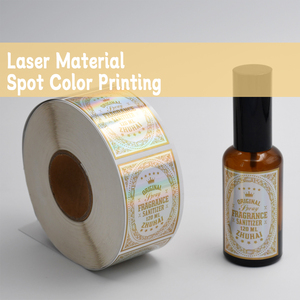 สติกเกอร์ฉลากน้ำมันหอมระเหยแบบกำหนดเอง ฉลากขวดแบบติดเอง พิมพ์สติกเกอร์รูปทรงไม่ปกติ พิมพ์สติกเกอร์แบบกำหนดเอง - Product Image 2