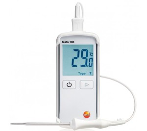 สินค้าของแท้ใหม่เอี่ยม Testo 108-2 - เทอร์โมมิเตอร์แบบเกลียว 0563 1082 - Product Image 3