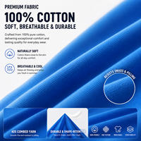T-shirt en coton 100% en gros, 230 g/m², 40S, double fil, qualité supérieure, épais, uni, personnalisable avec logo, unisexe, vierge