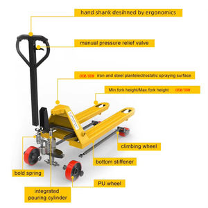 Montacargas <span class=keywords><strong>Manual</strong></span> de 2 Toneladas, Equipo de Manipulación de Palés, Gato Hidráulico <span class=keywords><strong>Manual</strong></span>, Transpaleta <span class=keywords><strong>Manual</strong></span> - Product Image 3