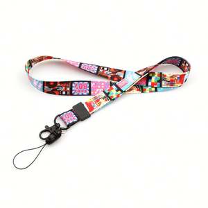 <span class=keywords><strong>Porte</strong></span>-clés en polyester personnalisé Les enfants adorent les lanières Disneyer - Product Image 3