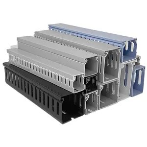 WBO 50100 cavo in pvc trunking nuovo marchio pvc cavo condotto ritardante di fiamma cablaggio in armadi elettrici condotti di cablaggio