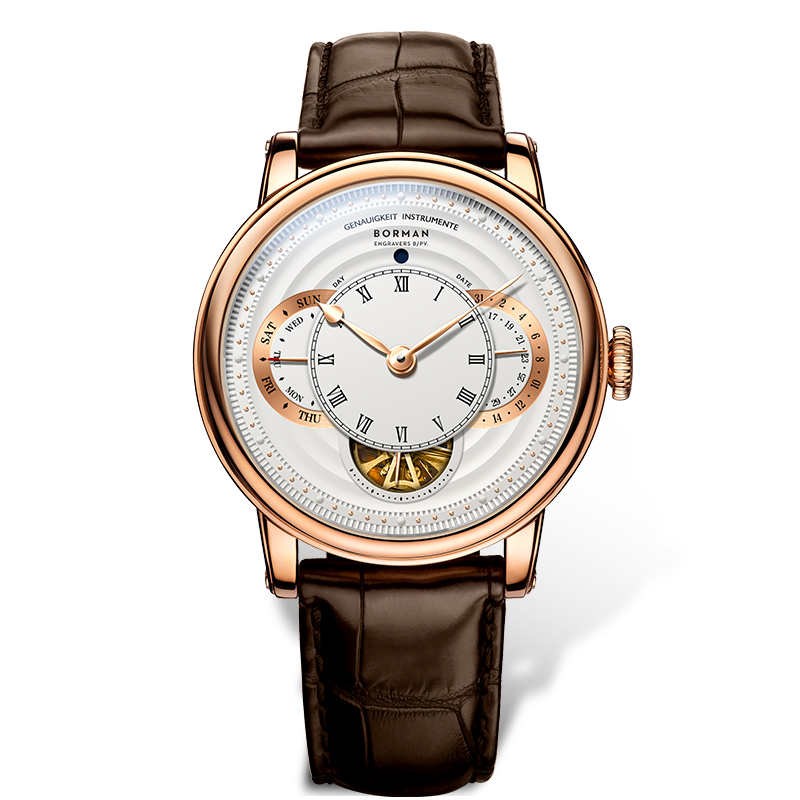 BM3739-Rose gold-White-Brown
