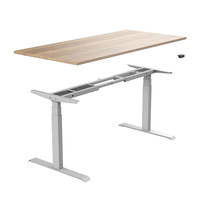 Base de Table électronique ergonomique à double moteur, Base de Table réglable en hauteur, pour bureau vertical, 2 pieds