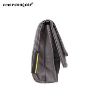 Emersongear Cordura 500D Nylon Casque Contre Poids Sac Pochettes Tactique Casque Couverture Amovible Arrière Poche