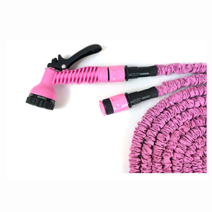 Customized Color 3x Expandable 25ft-200ft with Quick Connector and 7-function Water Spray Nozzle - Product Image 4