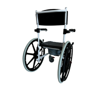 Chaise de toilette et de douche professionnelle à roulettes pour lit, modèle 2024, en promotion, pour rééducation et thérapie NEAQ