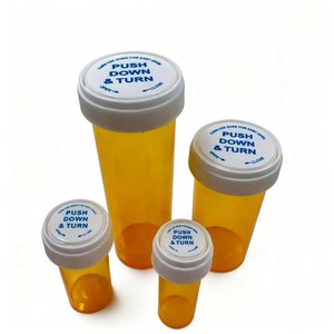 Frascos de Medicamentos con Sistema de Presión y Giro, en Diversos Tamaños, a Prueba de Niños, <span class=keywords><strong>para</strong></span> Prescripciones - Product Image 2