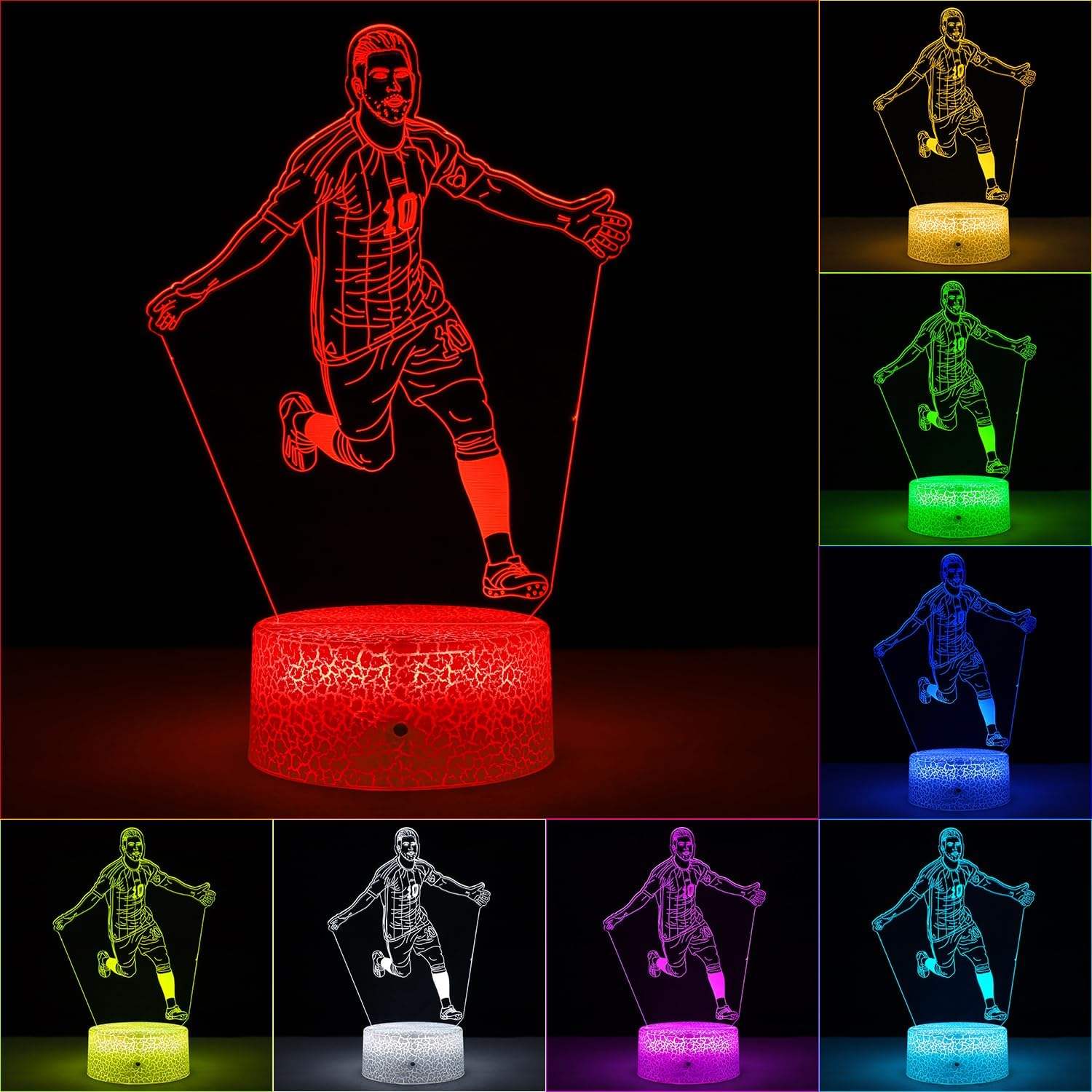 Base noire 16 couleurs avec télécommande