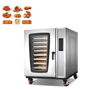 Công Nghiệp Hot Chu Kỳ Không Khí Phun Hơi Nước 5 8 10 Khay Khí Điện Đối Lưu Lò Nướng Bánh Mì Lò Nướng Bánh Pizza Vịt Kỹ Thuật Số Nướng Lò Giá - Product Image 2