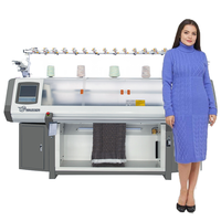Doppelsystem-Einzelwagen-Computergesteuerte Flachstrickmaschine für Pullover – Preis