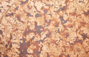 Hoja decorativa para sala de estar de acero inoxidable Vintage, revestimiento de pared duro y duradero, hoja de acero inoxidable antigua en relieve - Product Image 5