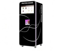 Distributeur automatique économique de boissons protéinées à écran tactile, logo personnalisé, paiement par espèces/pièces/cartes, basé sur le cloud
