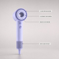 Sèche-cheveux de voyage ionique 1600W avec moteur BLDC, pour hôtel et usage domestique, électrique