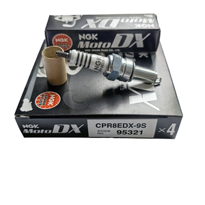 NGK正品摩托车点火零件CPR8EDX-9S雅马哈汽车蜡烛0242050506 CPR8EA-9 U24EPR9新条件 - Product Image 1