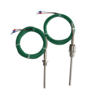 Industrial Thermal Resistor PT100/PT1000 with 50mm 100mm 200mm Sanitary Clamp OEM/ODM Supported Temperature Sensor Instrument