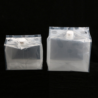 Sac aseptique liquide en plastique transparent personnalisé en boîte de 5L 10L 15L 20L 22L avec vanne papillon pour robinet d'huile