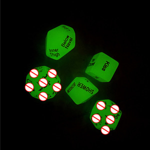 Set de Dados Eróticos Tallados 5 en 1 de Amazon, Posiciones para Adultos, Luminosos, en Inglés, Productos Sexuales para Coqueteo, Placer en el Comercio Exterior - Product Image 5