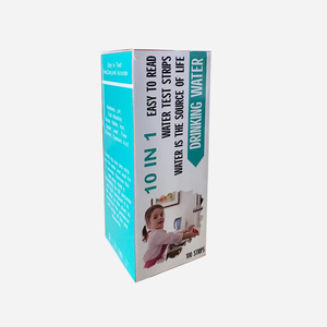 Offre Spéciale qualité de l'eau sulfure d'hydrogène, chlore libre, nitrate, bandelette de <span class=keywords><strong>test</strong></span> de chlorure de sodium 10 paramètres avec <span class=keywords><strong>test</strong></span> de bactéries - Product Image 5