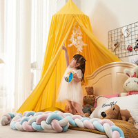 Moustiquaire de lit ronde de haute qualité, kit de suspension complet pour enfants