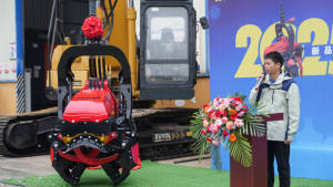 Maquinaria Forestal Xuvol 750HP Máx. Diámetro de Corte Cabezal Hidráulico para Excavadora de 75 cm, Cortador de Madera de 25-30 Toneladas, Accesorio para Excavadora Forestal - Product Image 5