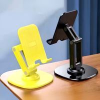 Support de téléphone portable rotatif à 360 degrés, étanche, en alliage, base métallique antidérapante multi-angles à rotation rapide