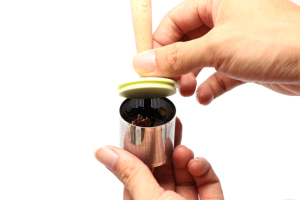 แก้วกรองชาสแตนเลสพร้อมด้ามไม้ ลดราคาพิเศษ ปลอดภัยต่ออาหาร - Product Image 5