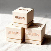 Boîtes d'emballage pour bougies avec logo personnalisé, insert en mousse de velours, boîte cadeau, carton rigide, emballage pour bougies