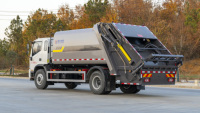 Camion à ordures compacteur Euro 6 RHD 4x2 Diesel Manuel JAC Junling S9 15cbm pour l'assainissement municipal en Afrique du Sud