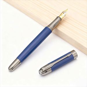 Stylo de luxe professionnel en métal avec logo, pour calligraphie masculine, diamètre d'écriture de 0,38 mm, stylo personnalisé pour événements - Product Image 3
