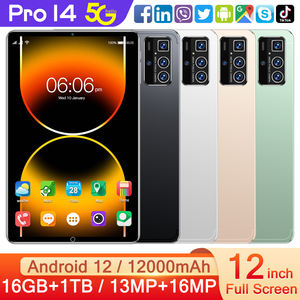 <span class=keywords><strong>Tablet</strong></span> Android 12 inci bermerek kustom dengan Dual SIM 16GB + 1TB penggunaan telepon pendidikan yang mampu setara ponsel - Product Image 5