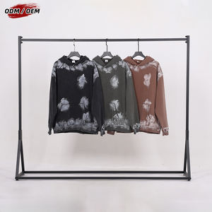 Sudadera con Capucha Vintage de Otoño para Hombre, de 400GSM, Lavada, con Estampado de Grafiti y Pintura en Aerosol, de Felpa Holgada - Product Image 2