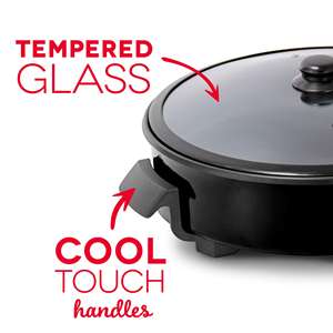 Olla Eléctrica de Acero Inoxidable con Placa Calefactora y Tapa de Vidrio Templado, Ahorradora de Energía, para Uso Doméstico, Enchufe Estadounidense - Product Image 5