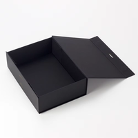 Carton plat pliable personnalisé en gros imprimant votre LOGO boîte-cadeau d'artisanat cosmétique de vêtements avec le carton d'emballage d'aimant