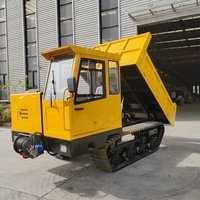 Niedriger Preis Hot Sale Mini Transporter Dump Mini Bulldozer All Terrain Mini Truck Crawler Bulldozer Kleine Crawler Bulldozer