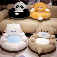 Pouf de sol ergonomique en coton PP pour salon, coussin de siège et dossier Tatami pour baie vitrée