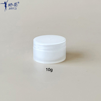 10g petit pot d'échantillon de pot de crème PP à mur unique bon marché