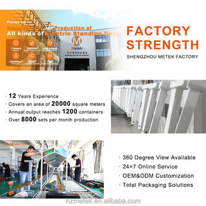 Kit de cadre de siège électrique réglable en hauteur Oem en bambou, <span class=keywords><strong>bureau</strong></span> <span class=keywords><strong>debout</strong></span> pour joueur, <span class=keywords><strong>bureau</strong></span> ergonomique de levage en hauteur - Product Image 5